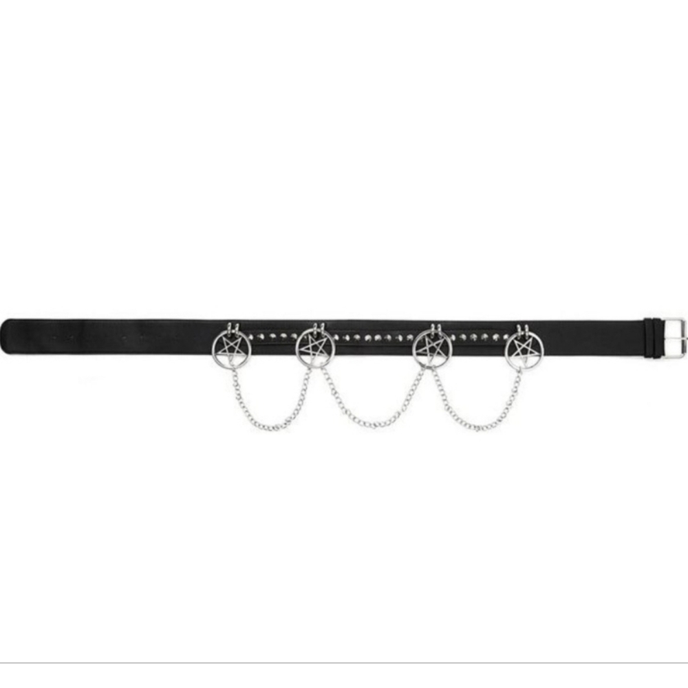SOLDOUT NWOT Killstar Curses Chain Belt M/L - Picture 2 of 6